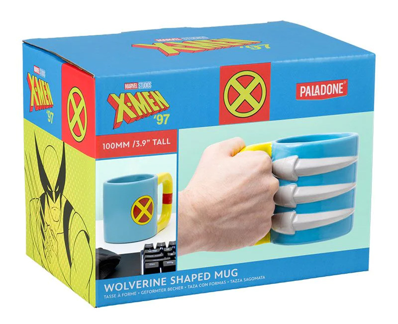 Wolverine X-Men '97 Mug with Embossed Adamantium Claws