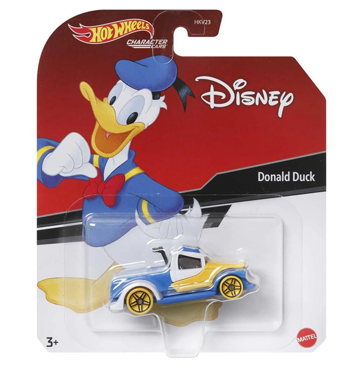 Disney Hot Wheels Character Cars: Donald Duck and Daisy Duck