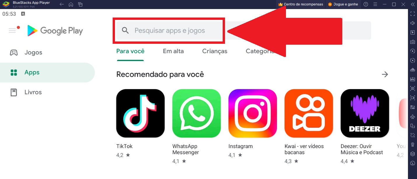 You can type the name of the game, or search for it manually in the Play Store