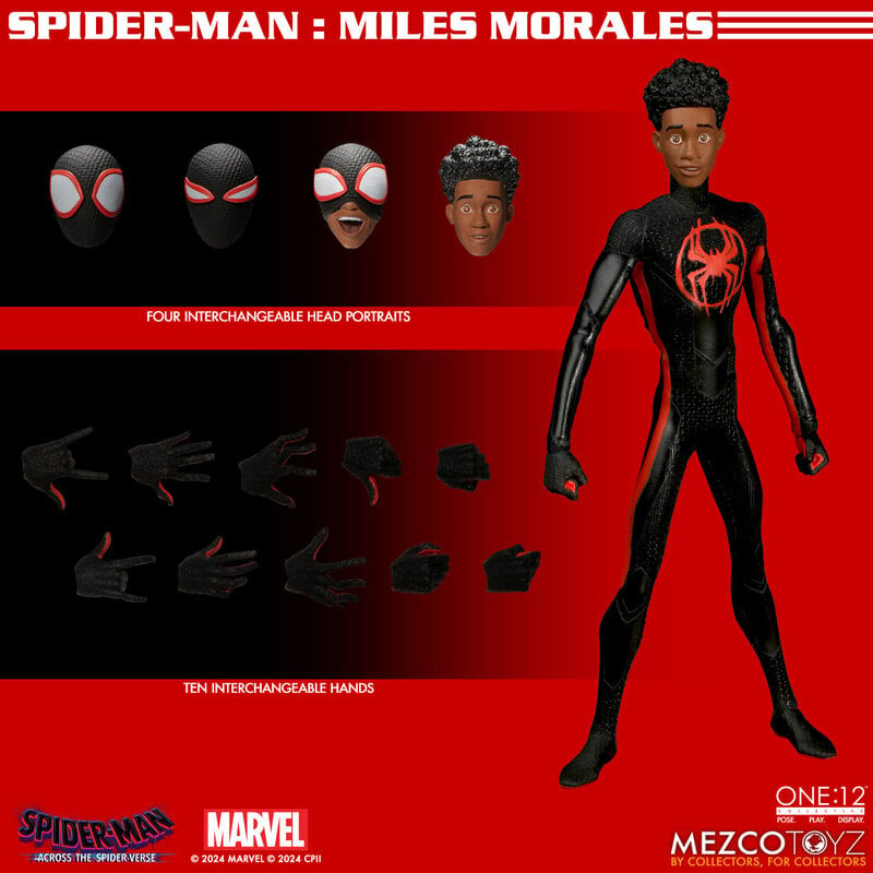 Action Figure Miles Morales One:12 Collective