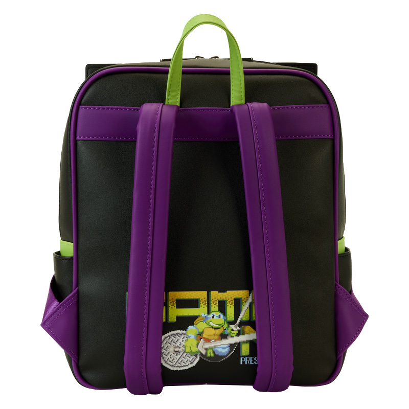 Vintage Arcade Teenage Mutant Ninja Turtles Mini-Backpack with Lenticular Screen