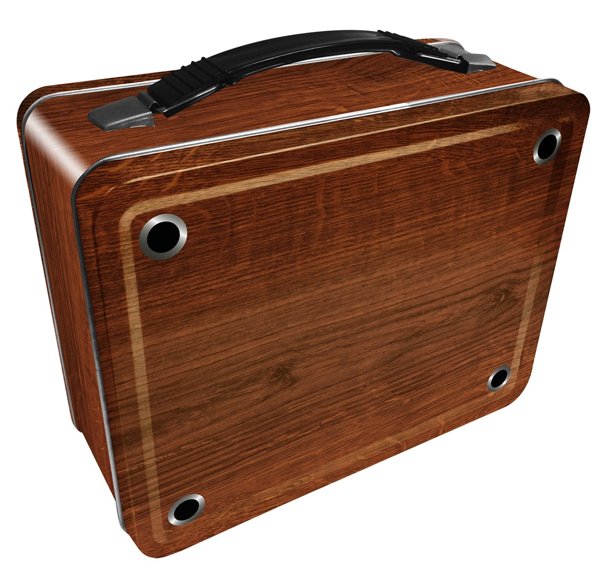 Retro 70s Victrola Lunch Box