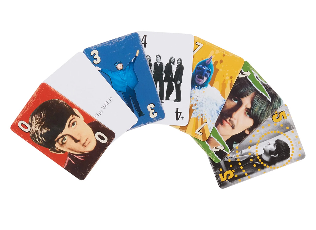 Card Game The Beatles UNO Canvas