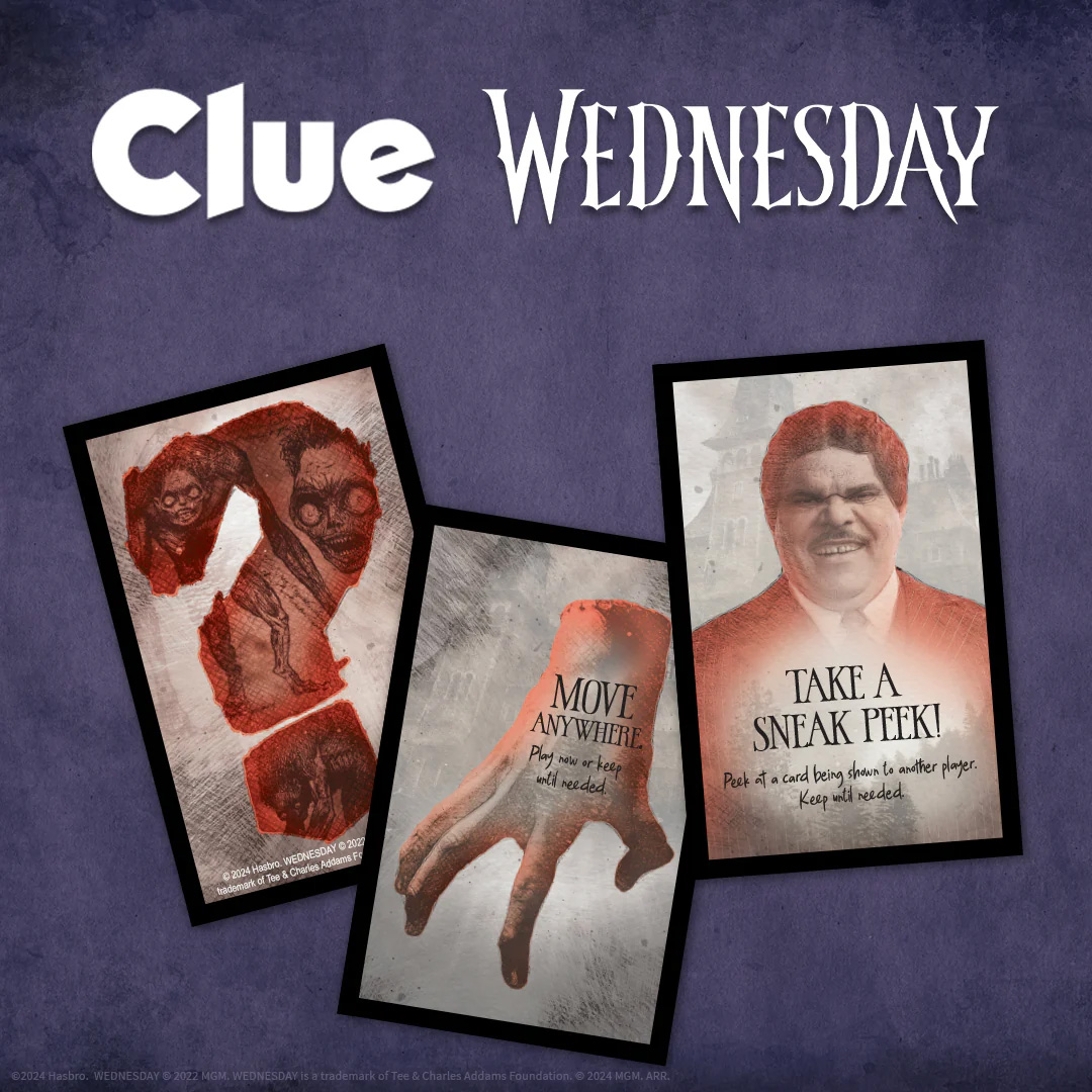 Clue Game (Detective) from the Wednesday Addams Series