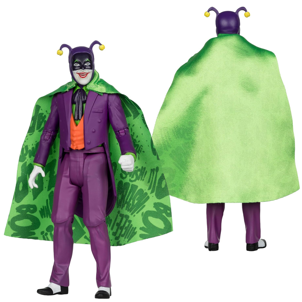 Batmobile & The Joker Figure (Batman 66) Gold Label