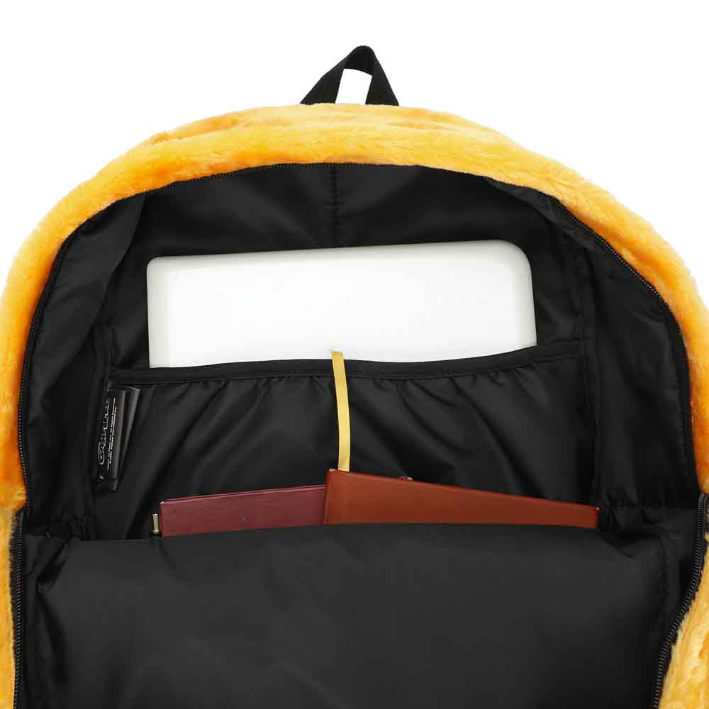 Garfield 3D Faux Fur Laptop Backpack