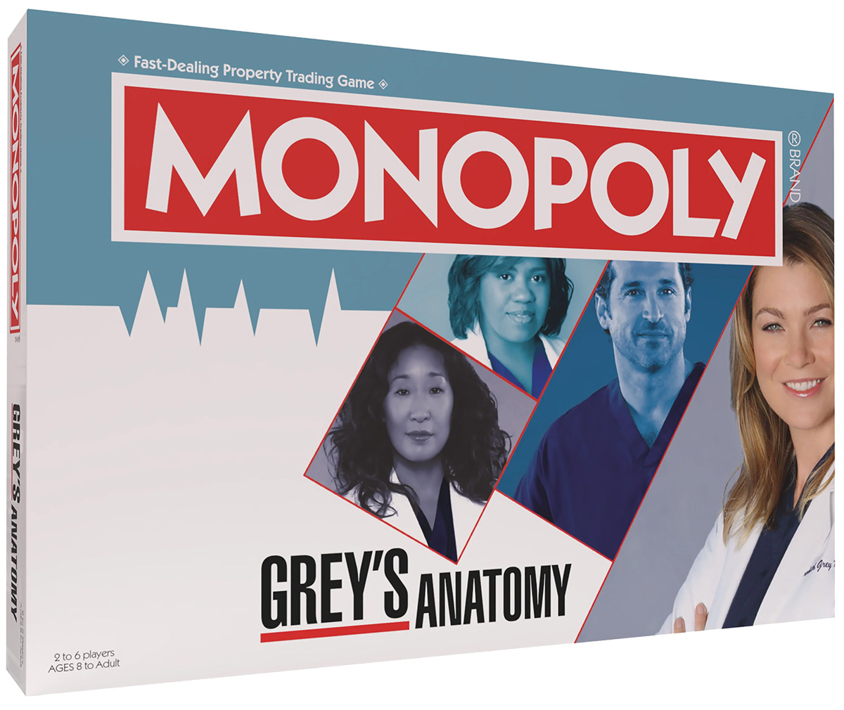 Grey's Anatomy Monopoly Board Game