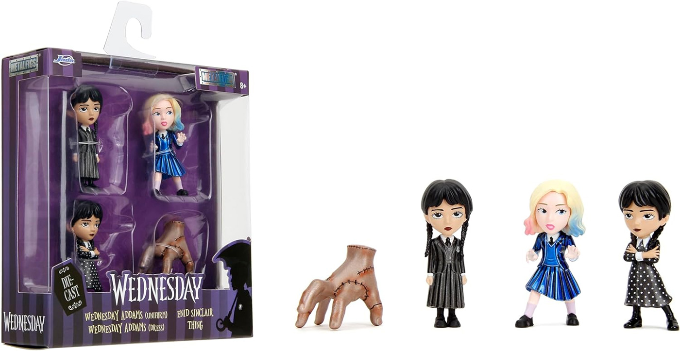 Mini-Figures Wednesday MetalFigs Die-Cast Metal feits