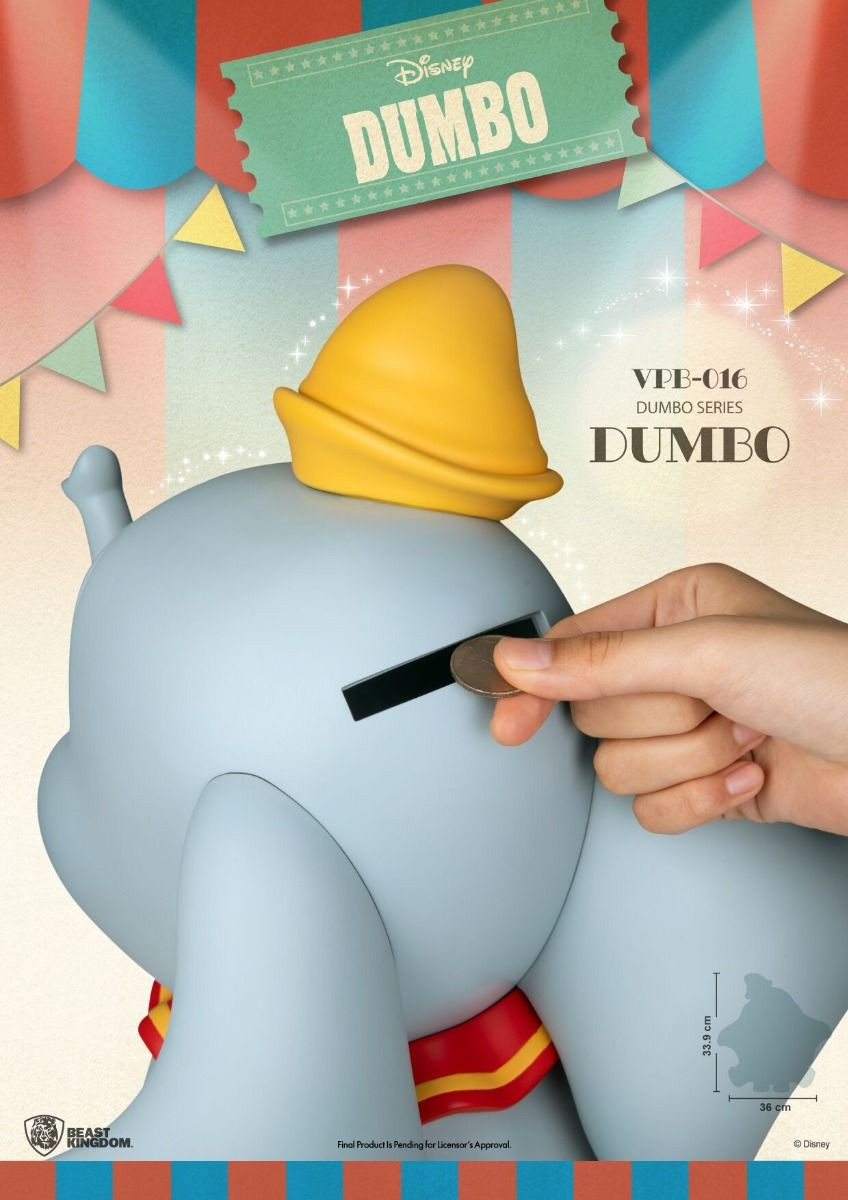 Cofre Gigante Dumbo Vinyl Piggy Bank