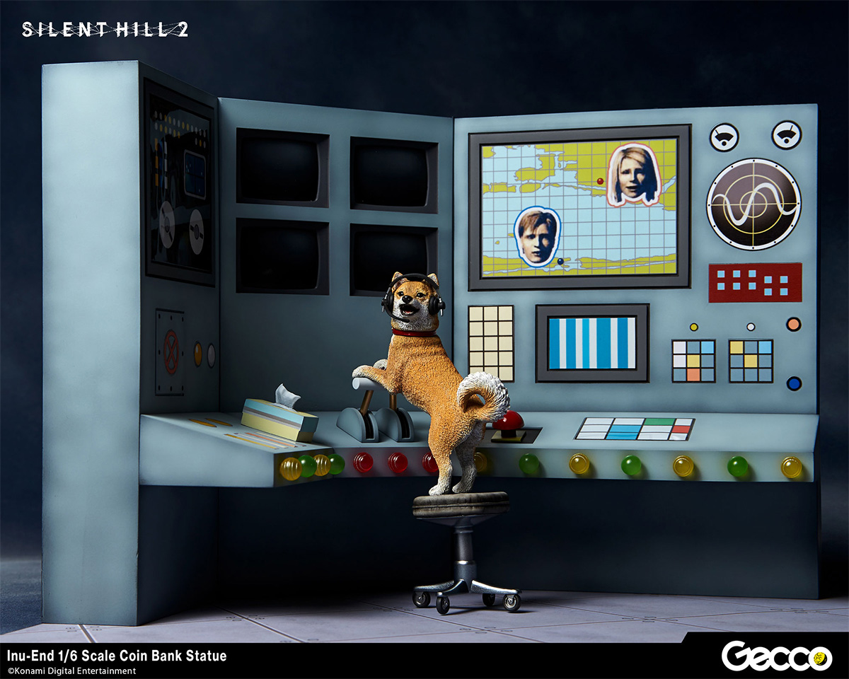 Cofre Diorama Inu (Dog) Ending 1/6 Scale Coin Bank Silent Hill 2 Statue