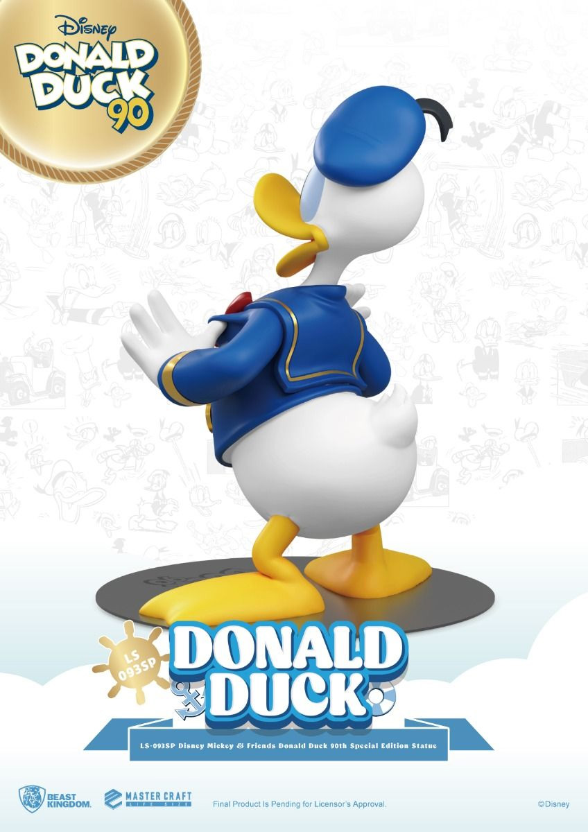 Donald Duck Life Size 90 Years Life Size Statue