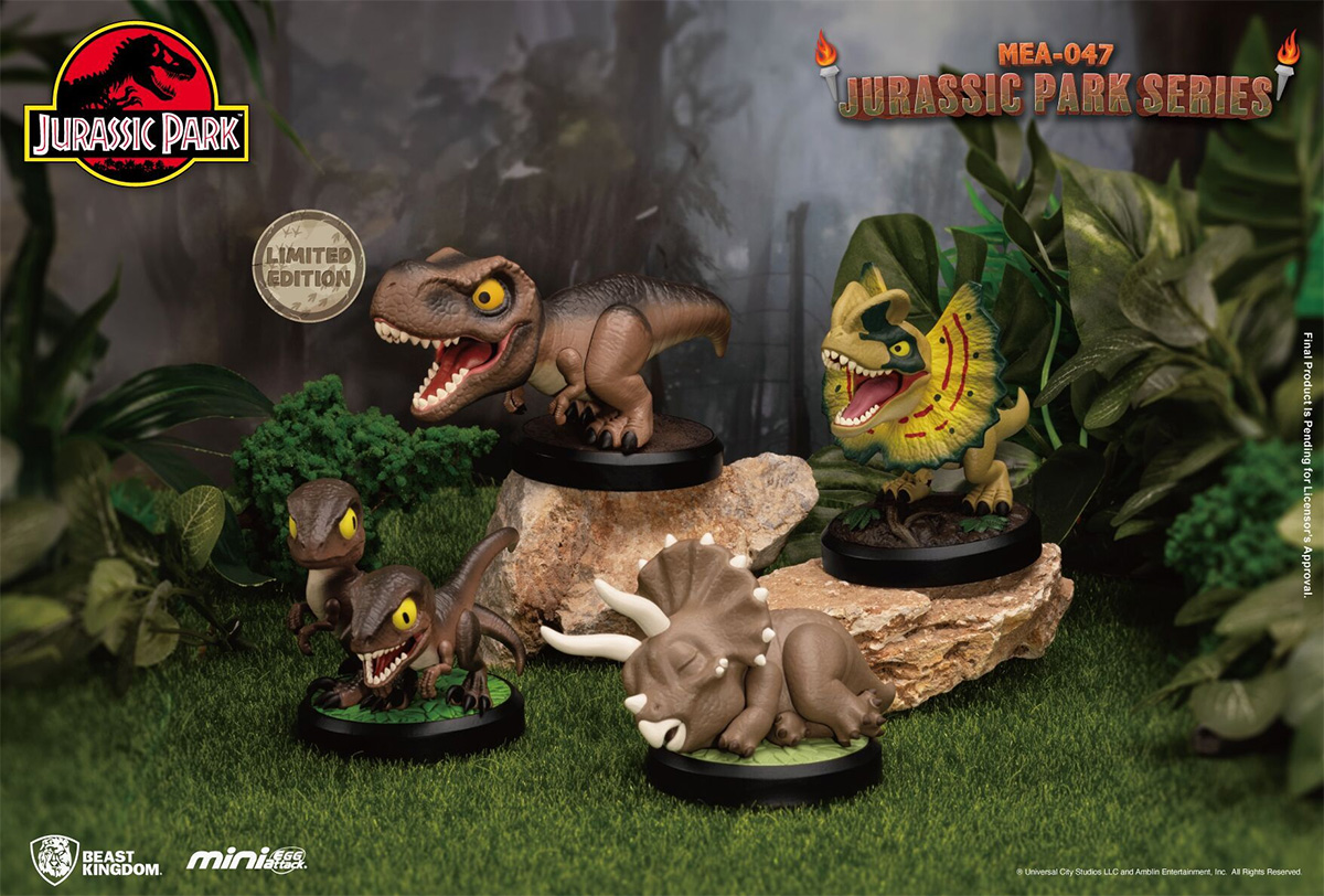 Mini-Figuras Jurassic Park Series Mini Egg Attack