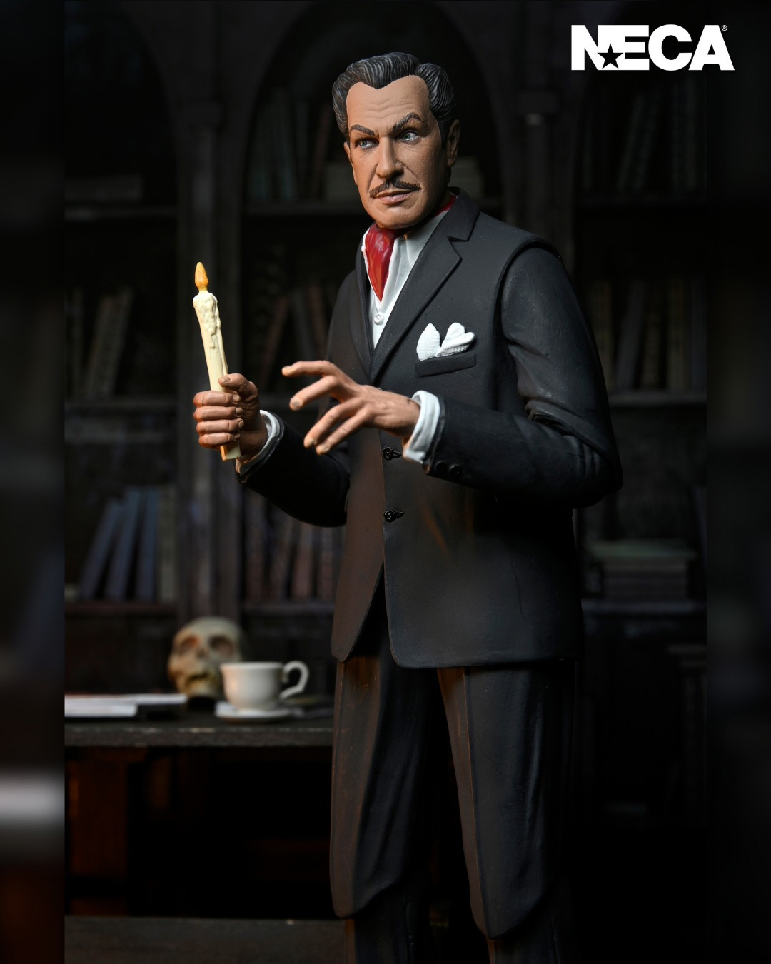 Vincent Price Ultimate Action Figure Neca em Escala 1:10