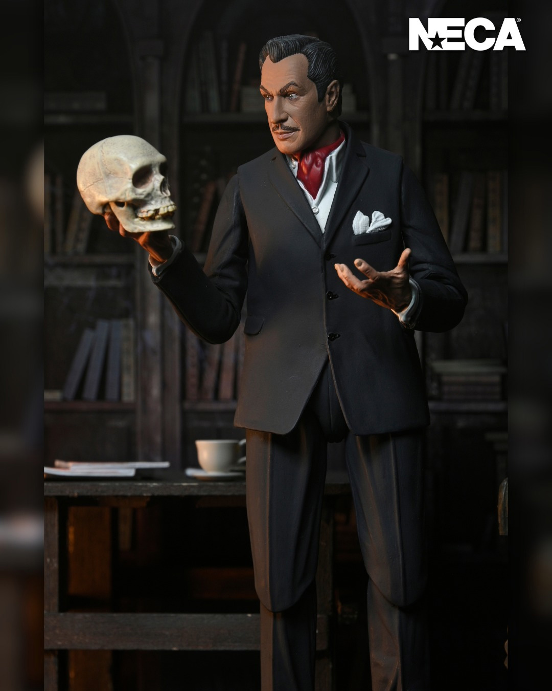 Vincent Price Ultimate Action Figure Neca em Escala 1:10