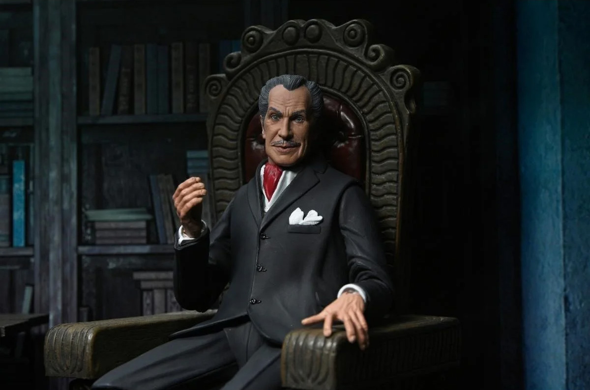 Vincent Price Ultimate Action Figure Neca em Escala 1:10