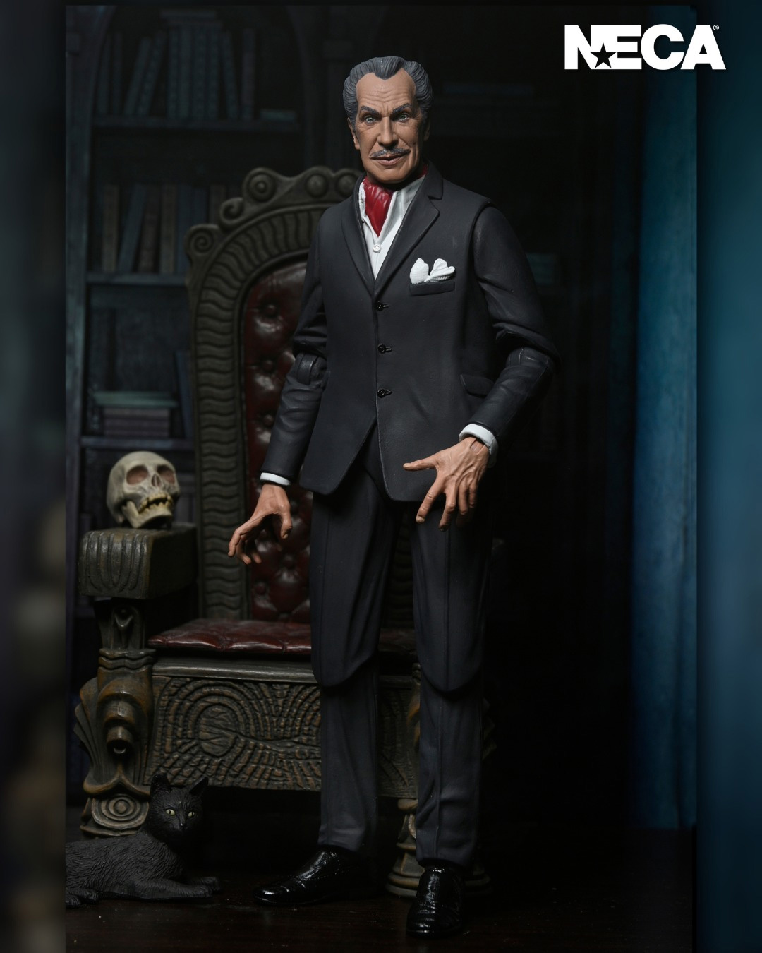 Vincent Price Ultimate Action Figure Neca em Escala 1:10