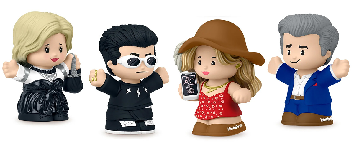 Schitt's Creek Little People Collector Dolls with the Rose Family