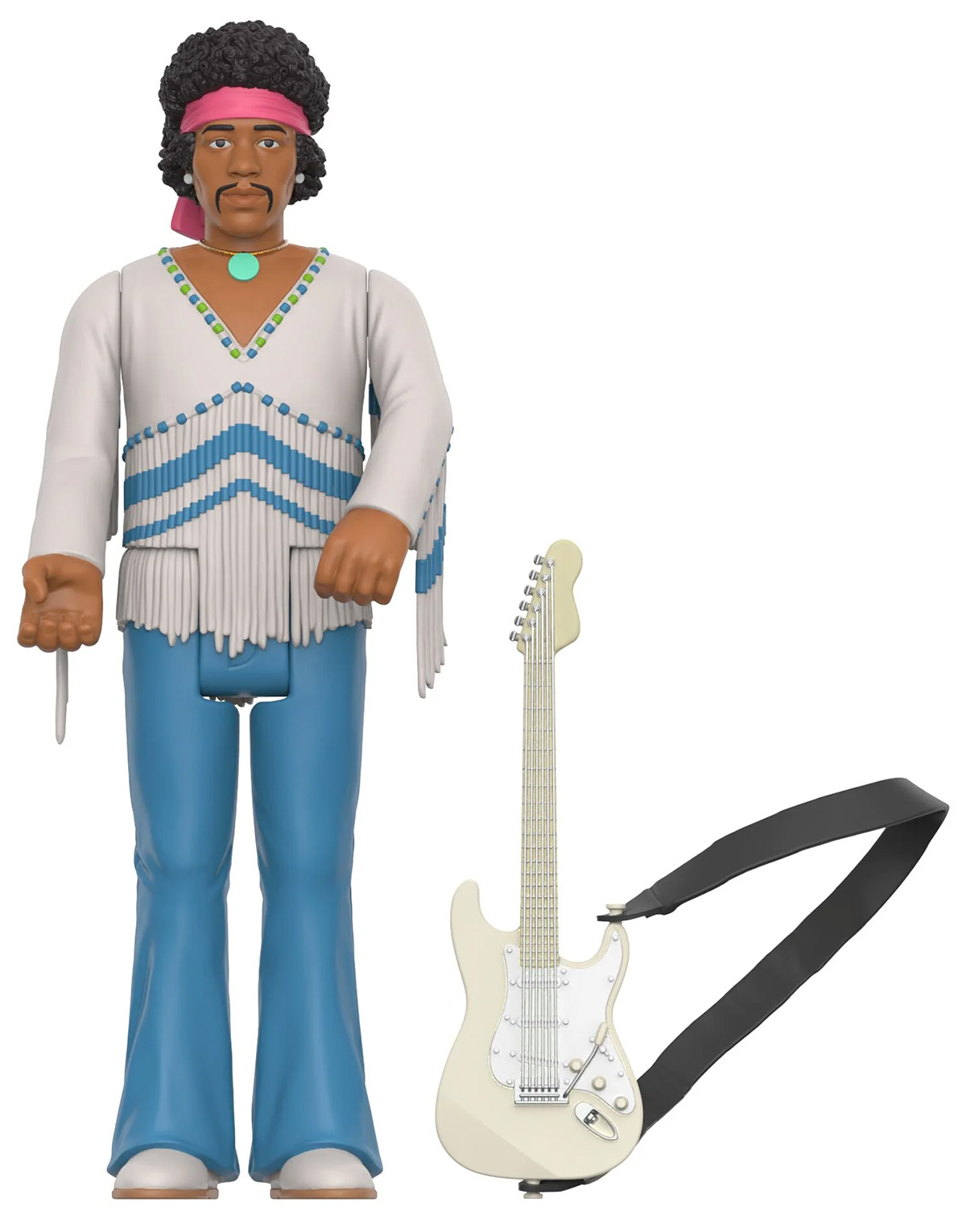 Action Figure Jimi Hendrix ReAction no Festival de Woodstock