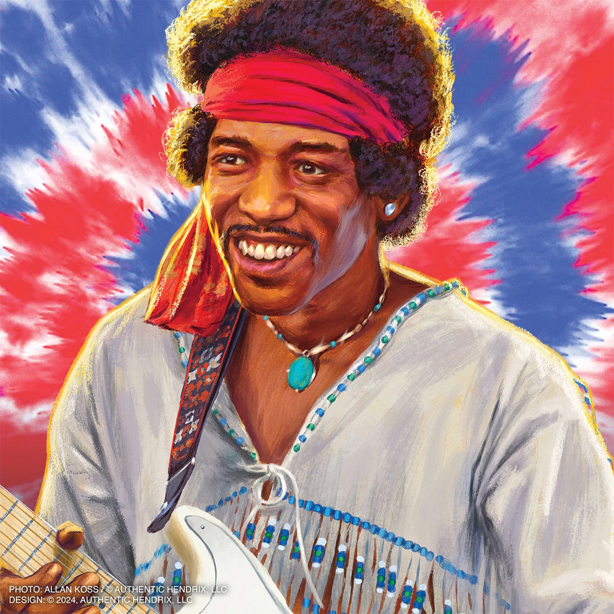 Action Figure Jimi Hendrix ReAction no Festival de Woodstock