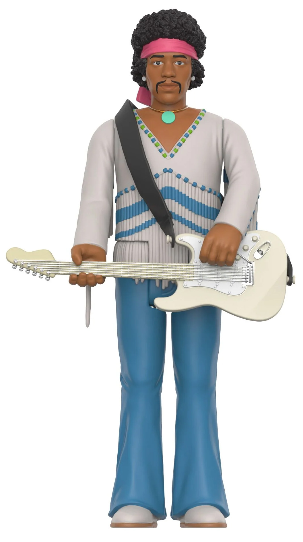 Action Figure Jimi Hendrix ReAction no Festival de Woodstock