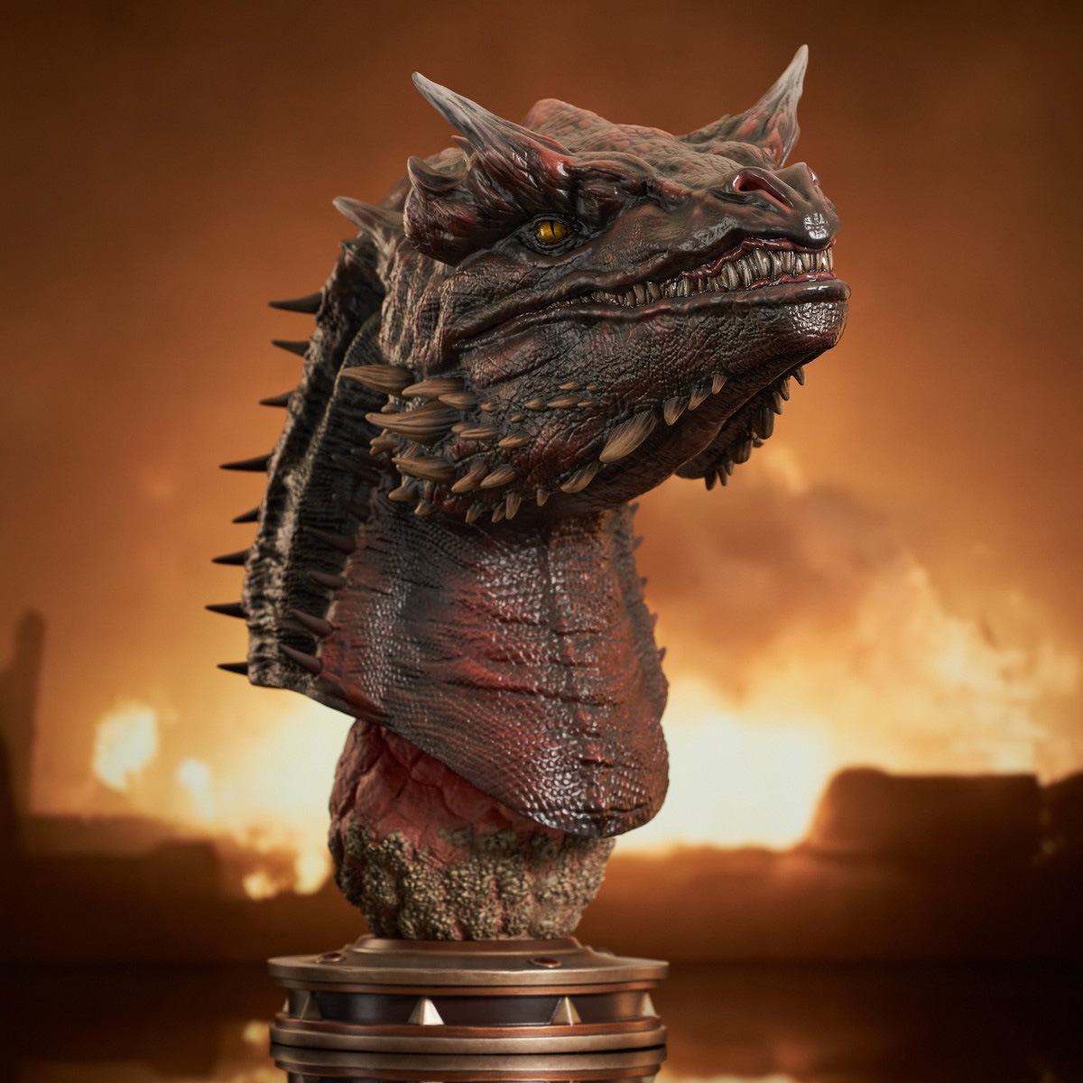 Bust Caraxes Legends in 3D, the Dragon of Daemon Targaryen in House of the Dragon