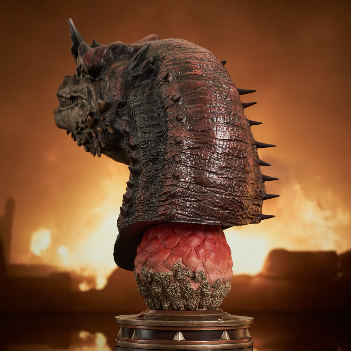 Caraxes House of the Dragon Legends in 3-Dimensions Bust