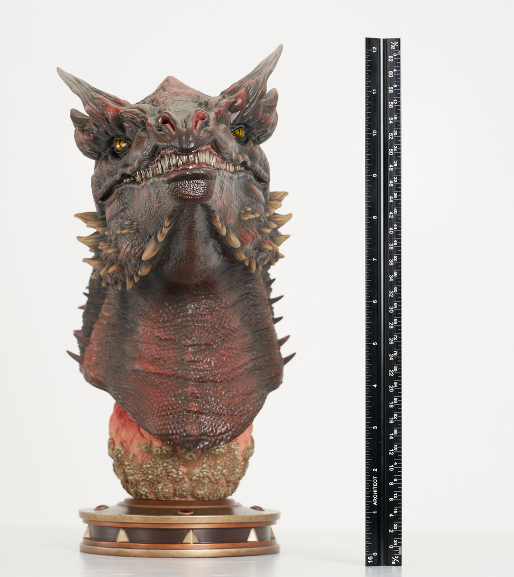 Caraxes House of the Dragon Legends in 3-Dimensions Bust