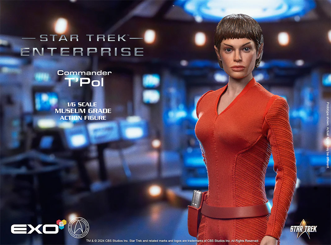 Commander T'Pol of the Enterprise NX-01 - Perfect 1:6 Action Figure from the Star Trek: Enterprise Series