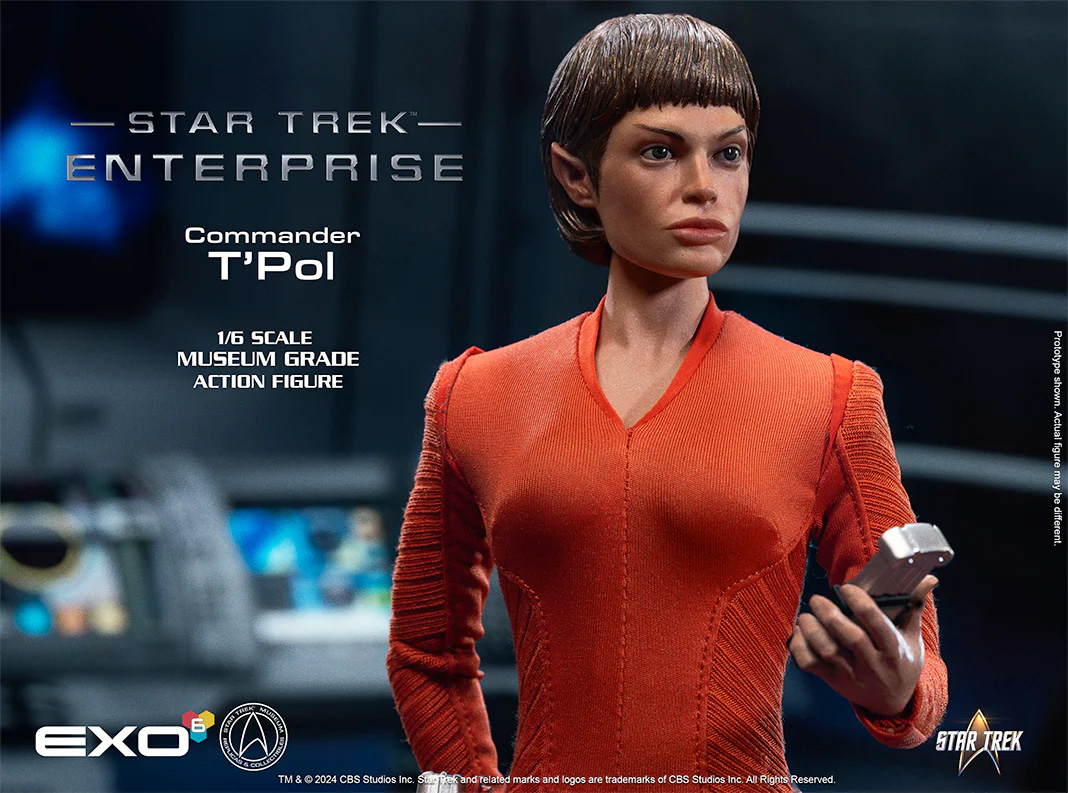 Commander T'Pol of the Enterprise NX-01 - Perfect 1:6 Action Figure from the Star Trek: Enterprise Series