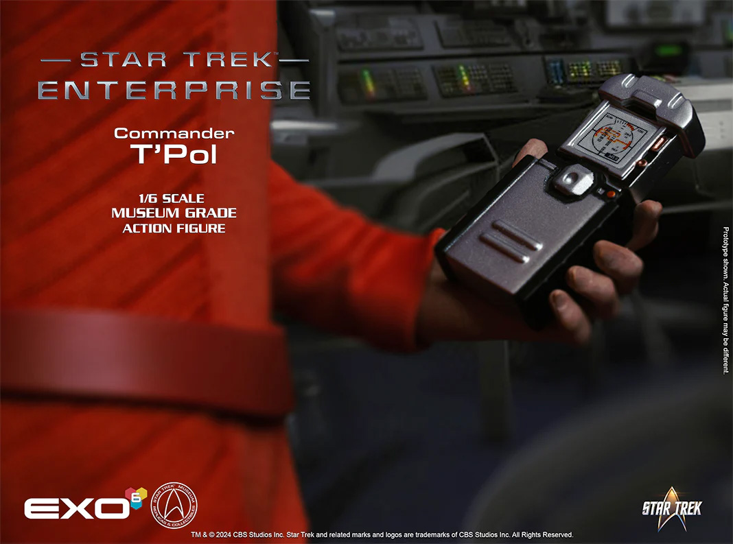 Commander T'Pol of the Enterprise NX-01 - Perfect 1:6 Action Figure from the Star Trek: Enterprise Series