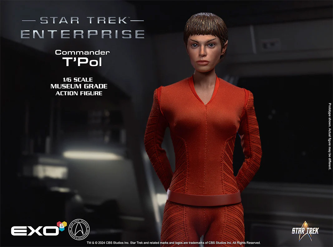 Commander T'Pol of the Enterprise NX-01 - Perfect 1:6 Action Figure from the Star Trek: Enterprise Series