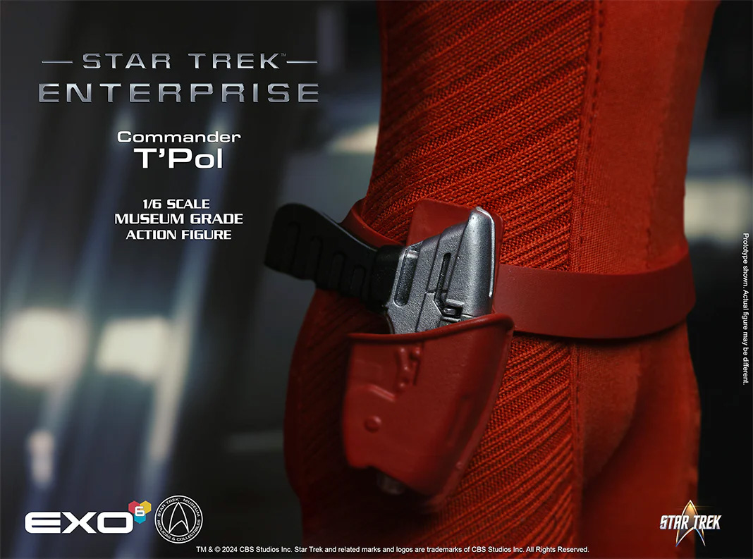 Commander T'Pol of the Enterprise NX-01 - Perfect 1:6 Action Figure from the Star Trek: Enterprise Series