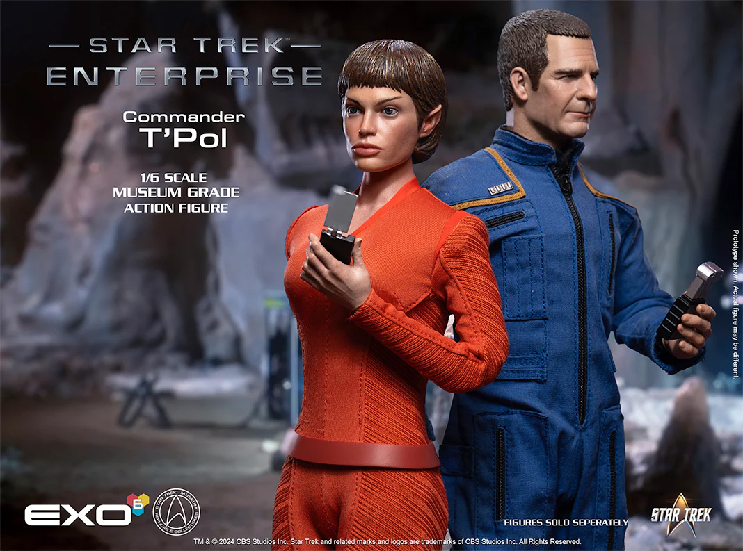 Commander T'Pol of the Enterprise NX-01 - Perfect 1:6 Action Figure from the Star Trek: Enterprise Series