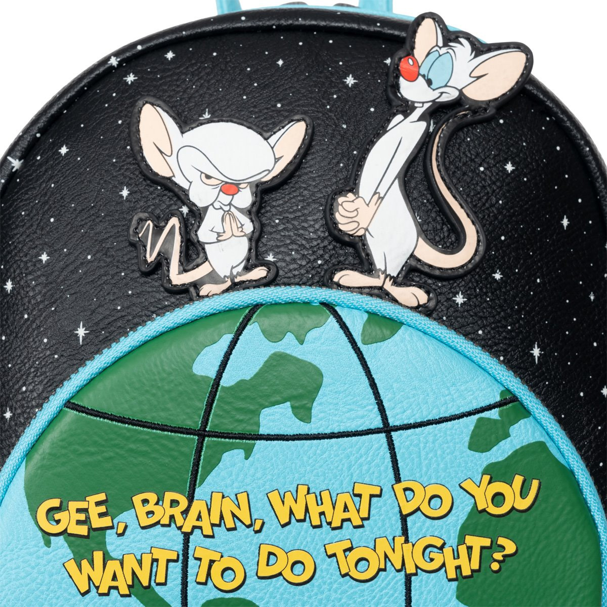 Pinky and the Brain Taking Over the World! Glow-in-the-Dark Mini Backpack