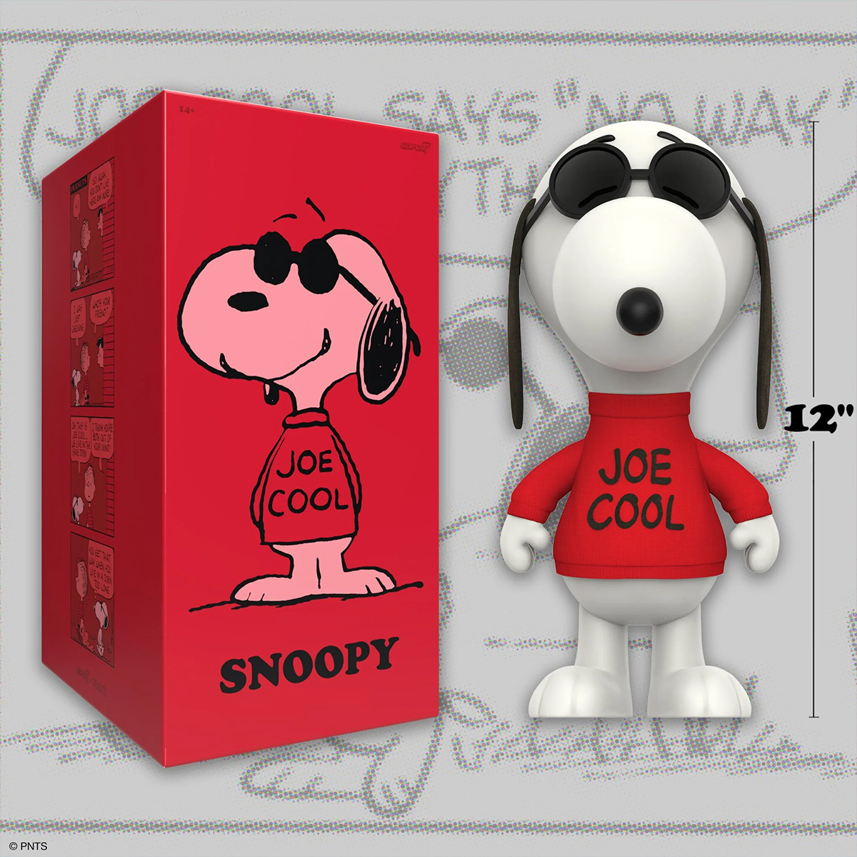 Boneco Gigante Peanuts SuperSize: Snoopy (Joe Cool)