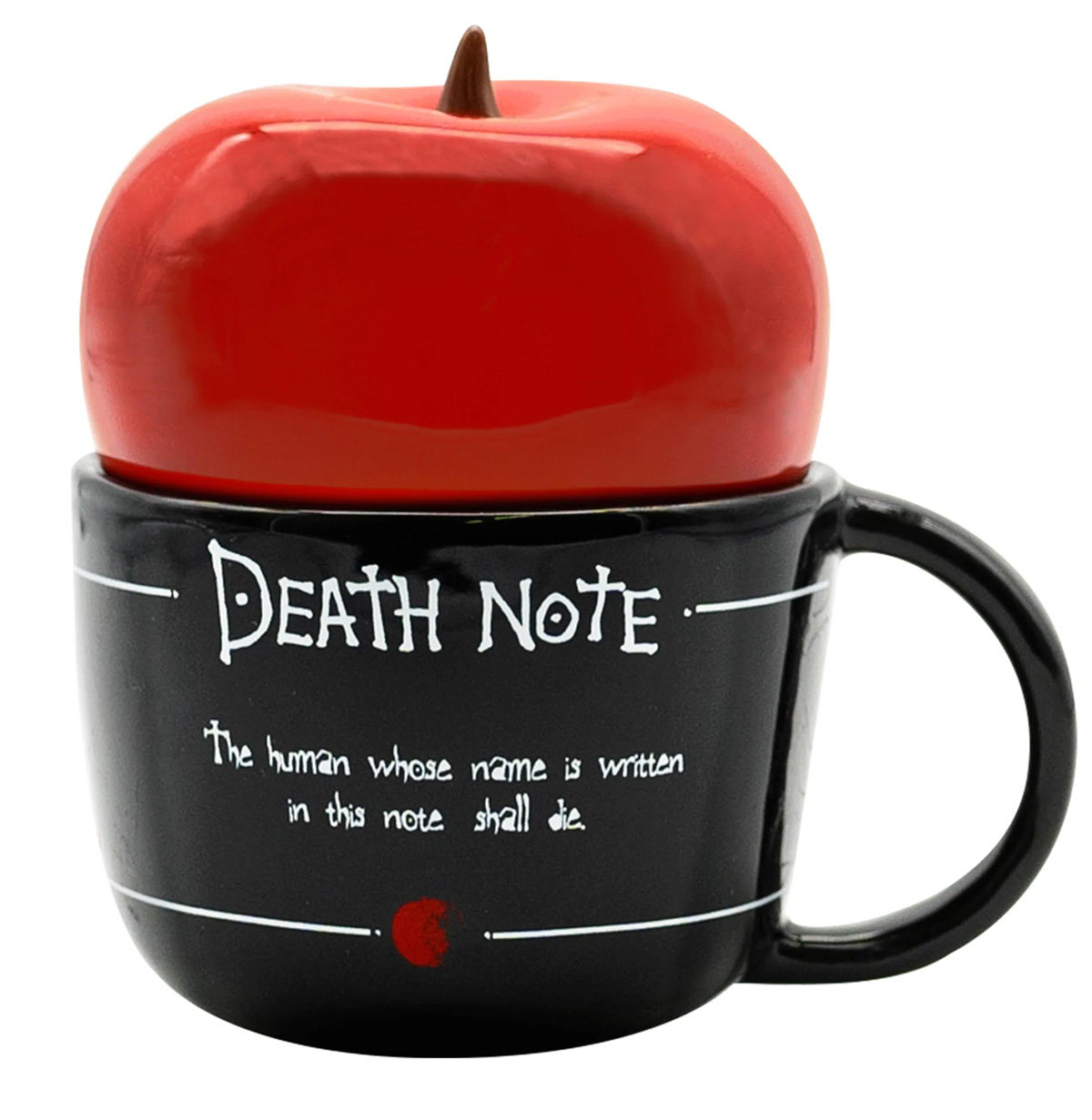 Death Note Shinigami Ryuk Mug with 3D Apple Lid