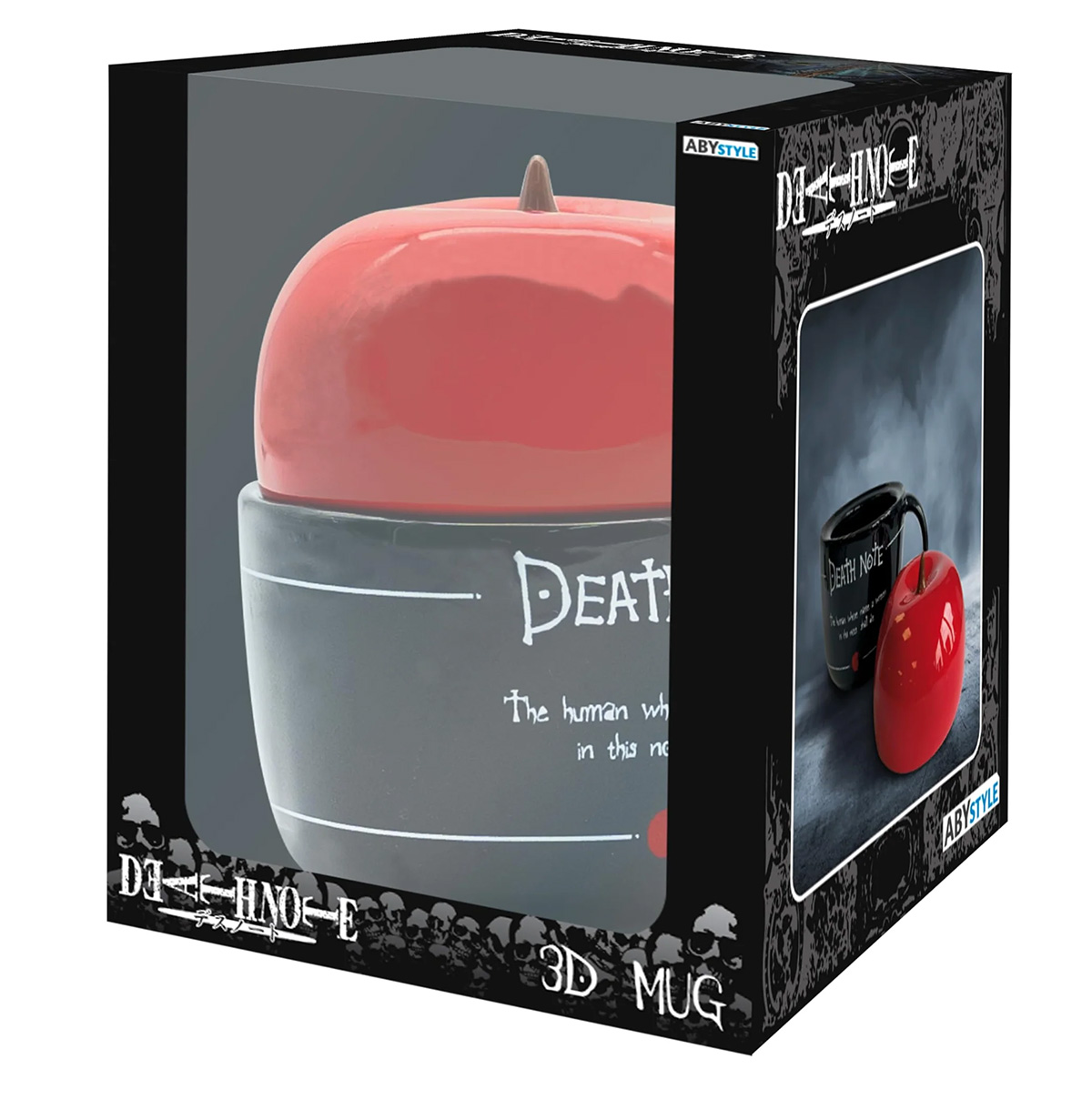Death Note Shinigami Ryuk Mug with 3D Apple Lid