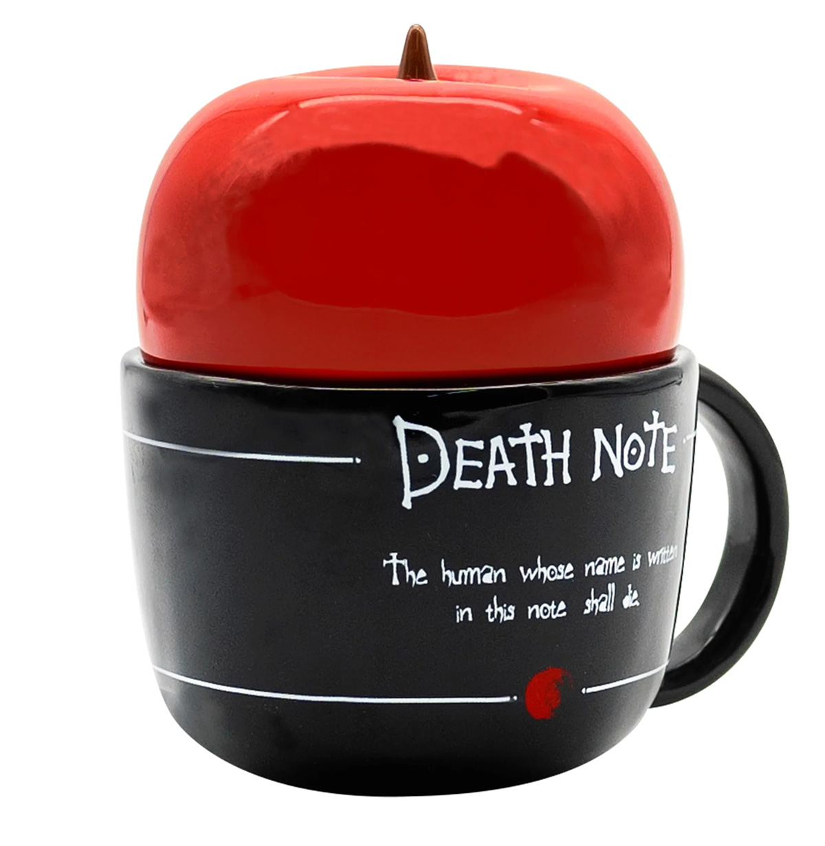 Death Note Shinigami Ryuk Mug with 3D Apple Lid