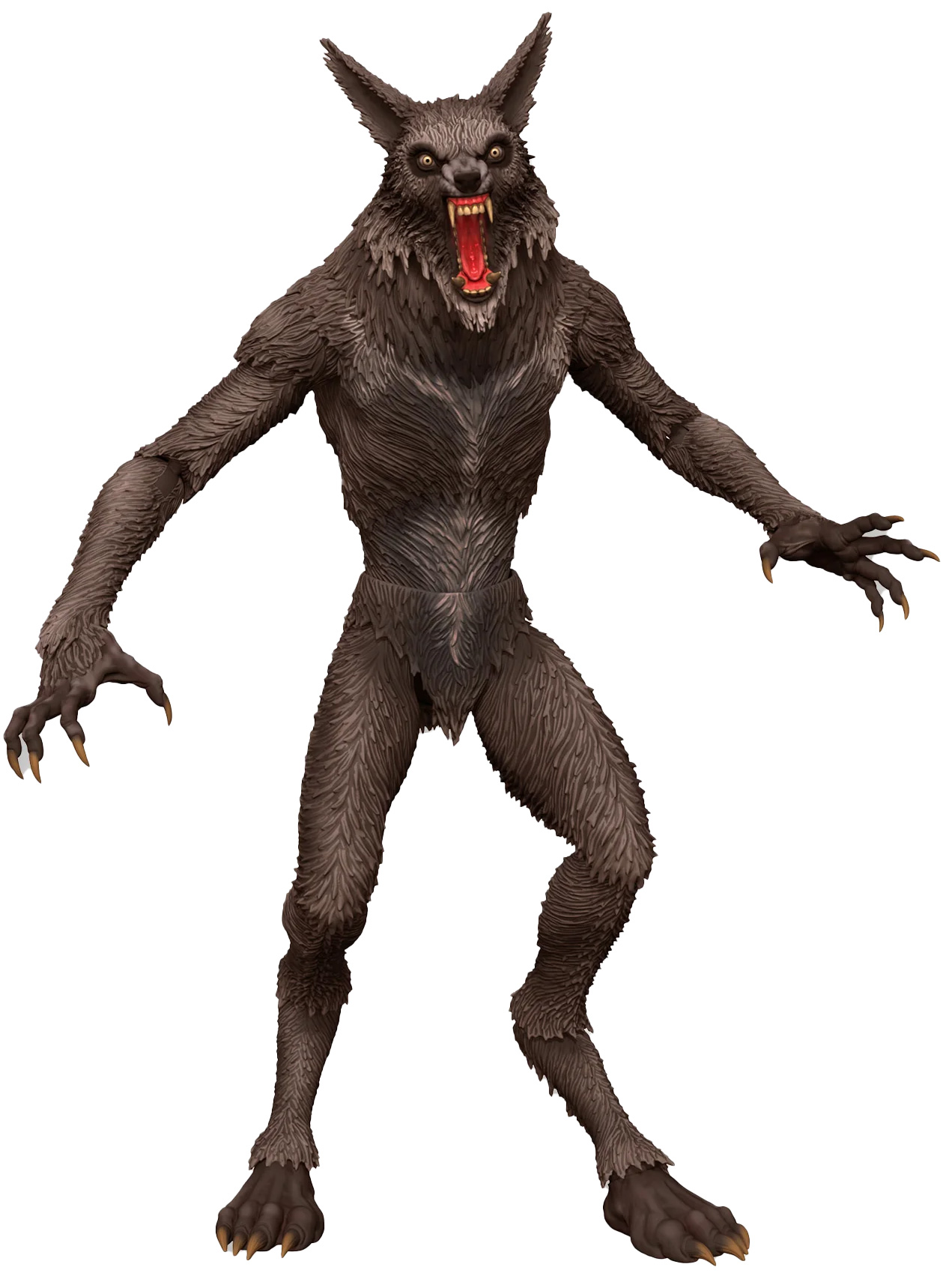 Werewolf Action Figure from the Cult Film The Howling by Joe Dante (1981)