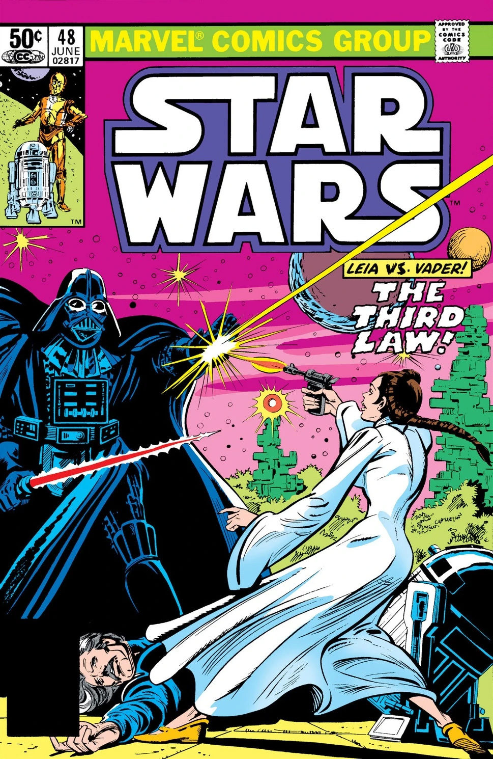 Pop! Comic Cover: Darth Vader em Star Wars (1977) Número #48