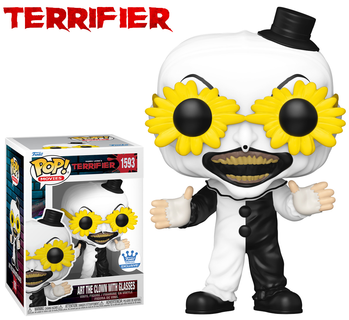 Pop! Terrifier Clown Dolls Art the Clown
