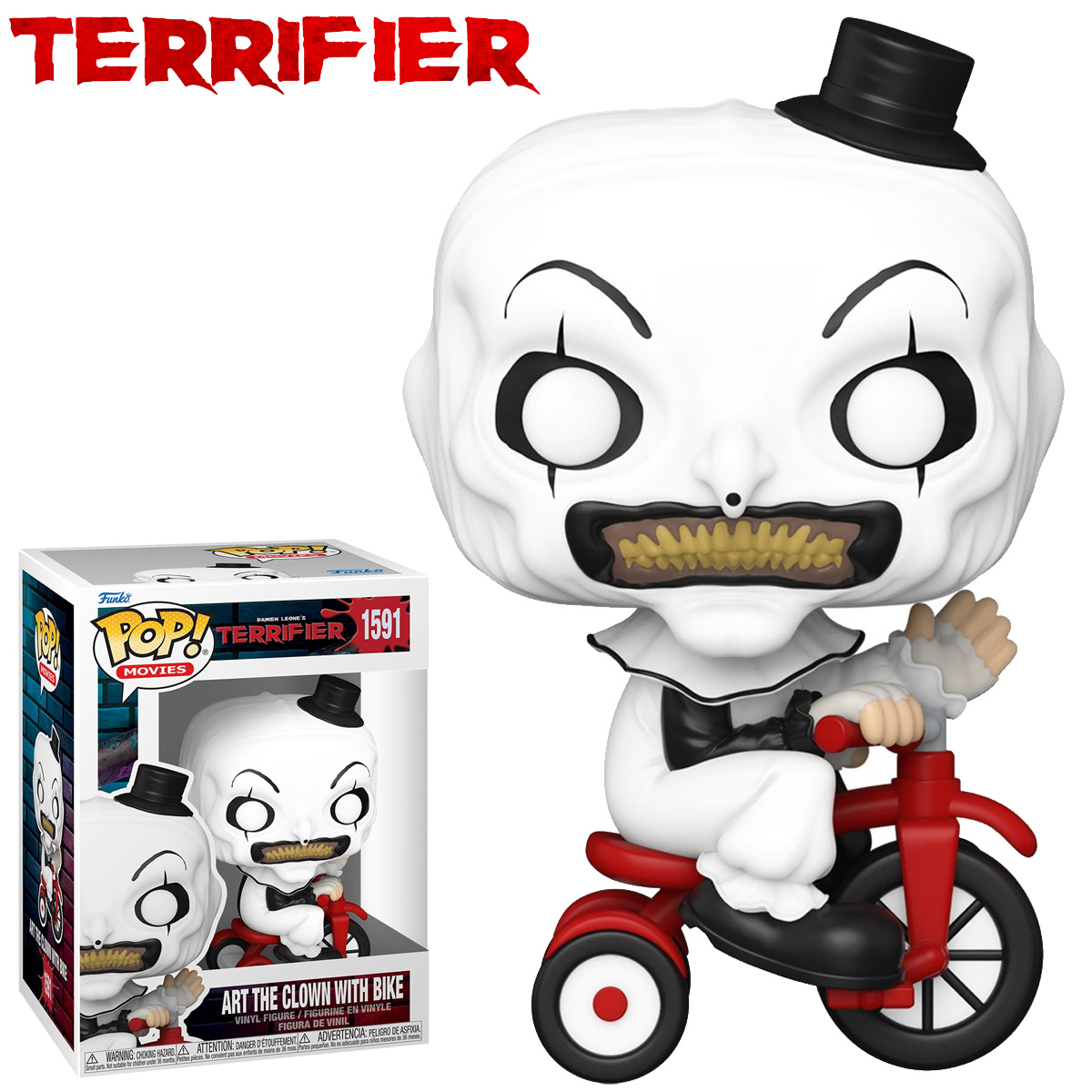Pop! Terrifier Clown Dolls Art the Clown