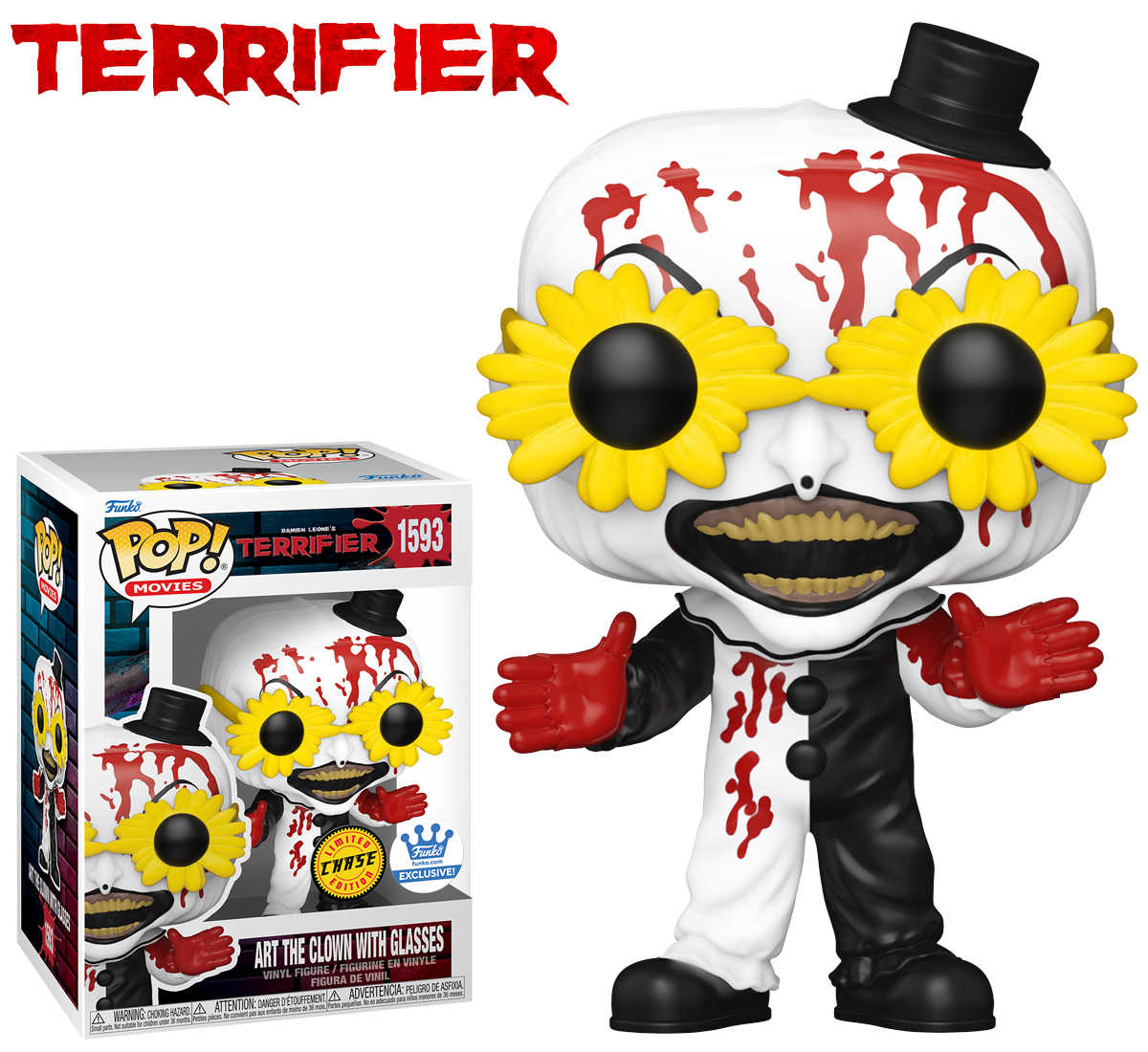 Pop! Terrifier Clown Dolls Art the Clown