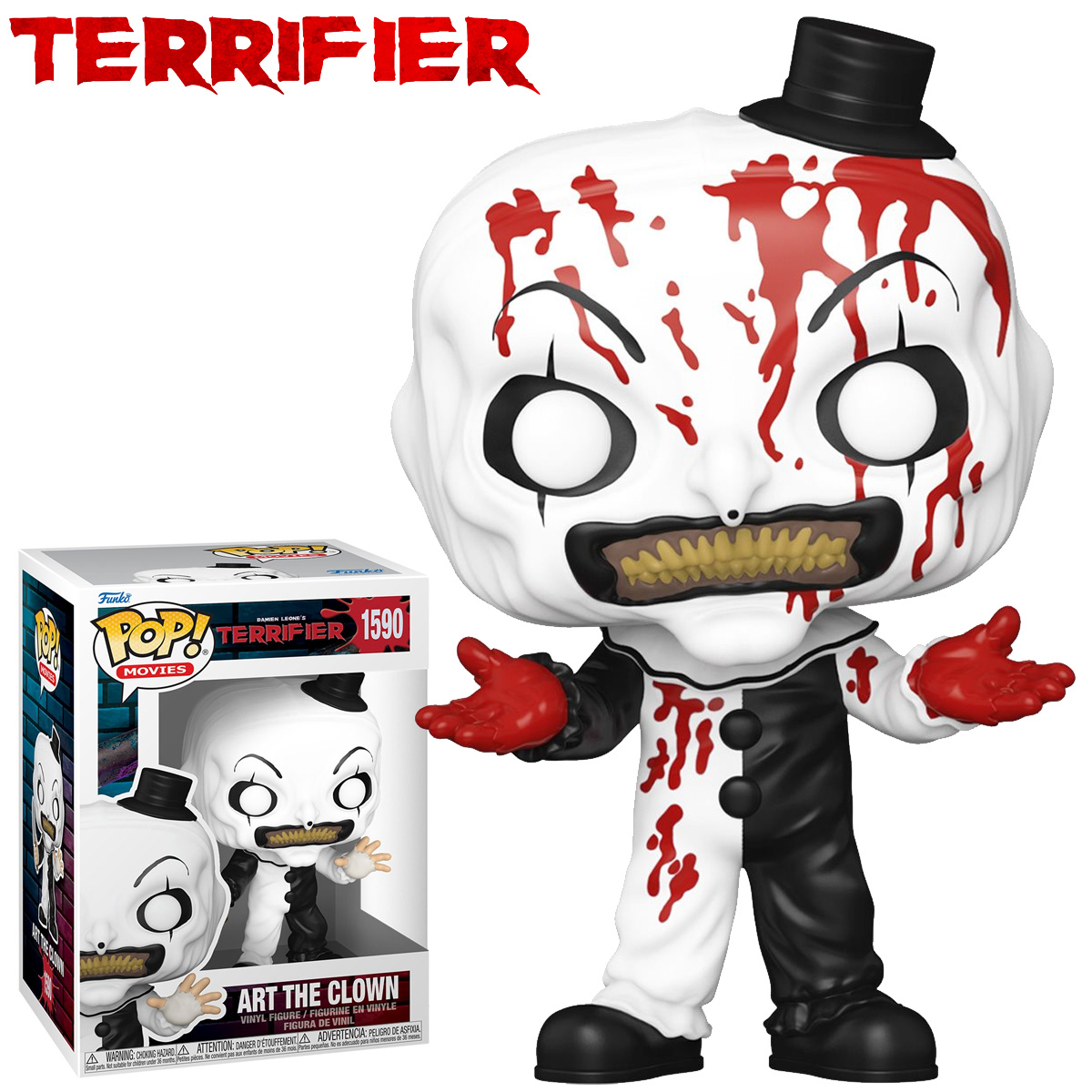 Pop! Terrifier Clown Dolls Art the Clown