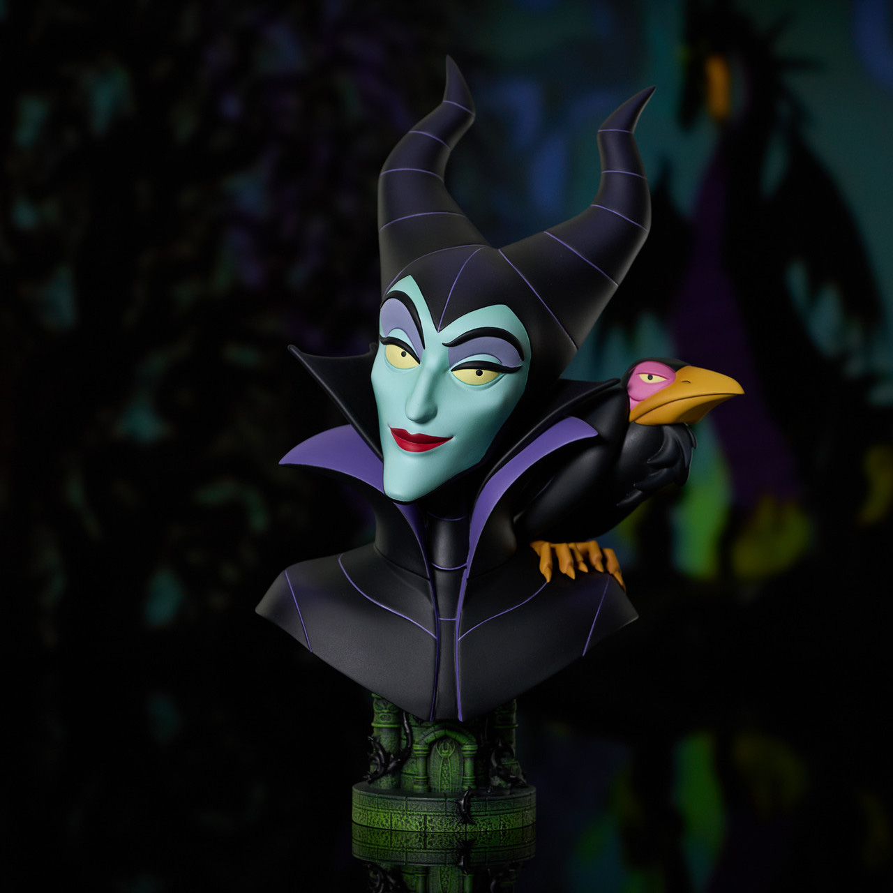 Maleficent Witch Bust Legends in 3D from Sleeping Beauty