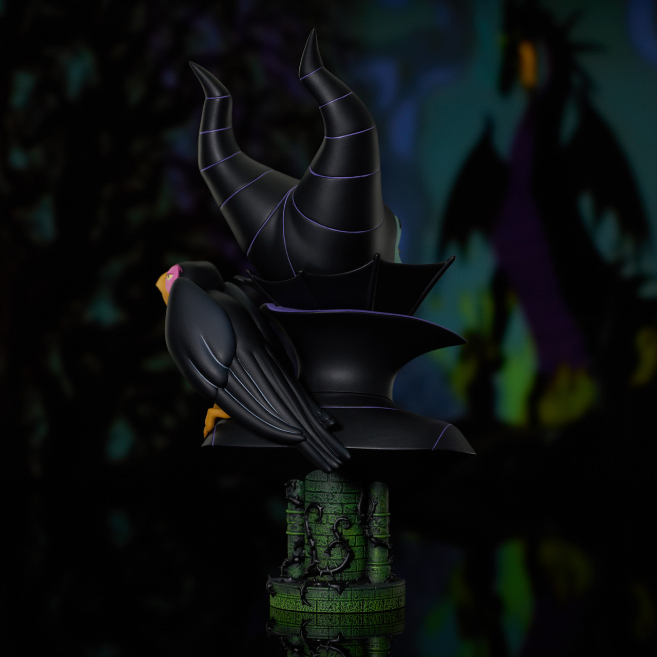 Maleficent Witch Bust Legends in 3D from Sleeping Beauty