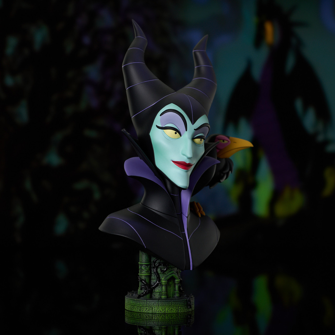 Maleficent Witch Bust Legends in 3D from Sleeping Beauty
