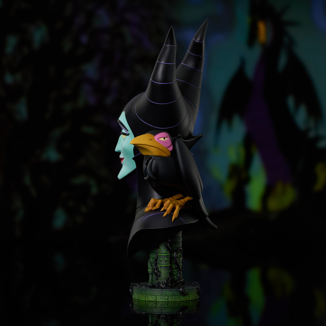 Maleficent Witch Bust Legends in 3D from Sleeping Beauty