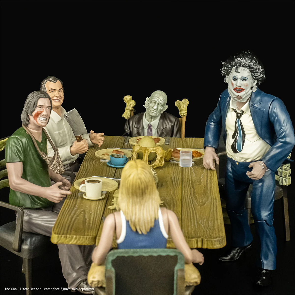 Texas Chainsaw Massacre (1974) Macabre Dinner Playset