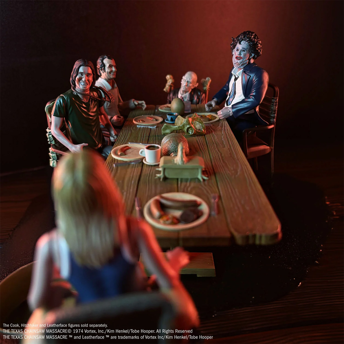 Texas Chainsaw Massacre (1974) Macabre Dinner Playset